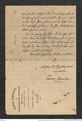 Nachlass Franz Steindachner, Brief von Gustav Schneider (senior) an Franz Steindachner (27.02.1885), Inv.Nr. 461.42, Seite 4